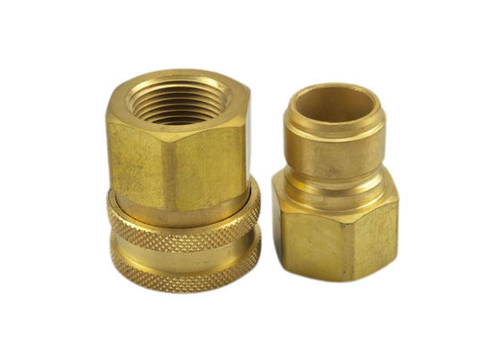 配水管システム1-1/2」真鍮のまっすぐなカップリング