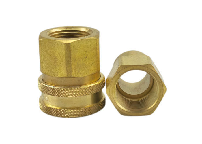配水管システム1-1/2」真鍮のまっすぐなカップリング